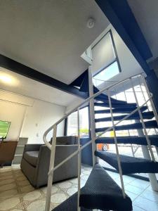 Posezení v ubytování Tropicana Motel