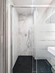 Koupelna v ubytování Hotel Philia