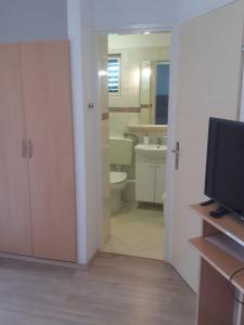Koupelna v ubytování Guesthouse Apartment Božica
