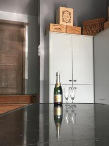 Nápoje v ubytování Les Pierrots