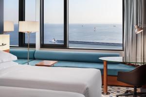 A bed or beds in a room at Sheraton Istanbul Atakoy Hotel