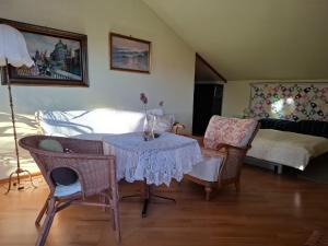 Postel nebo postele na pokoji v ubytování Wohnung in Kärnten Nähe Millstättersee