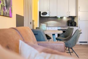 Kuchyň nebo kuchyňský kout v ubytování Das Solaris 16 Beach Apartment strandnah und hundefreundlich