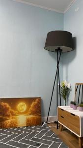 Postel nebo postele na pokoji v ubytování Sky Garden