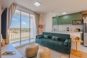 Η κουζίνα ή μικρή κουζίνα στο Mirante #307 - Espaço e estilo por Carpediem