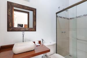 Koupelna v ubytování Casa Poema Paraty
