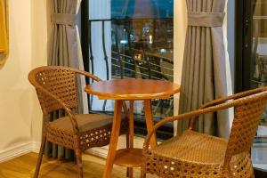 Posezení v ubytování Ngọc Minh Châu Hotel