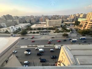 Vista general de El Cairo o vista desde el departamento