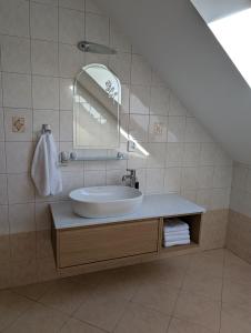 Koupelna v ubytování Apartmany u Denyho + 37 fotografií