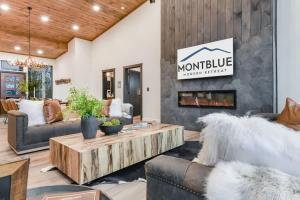 Posezení v ubytování Montblue - Panoramic Mountain Views