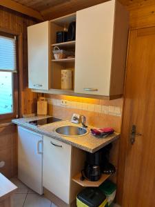 Kuchyň nebo kuchyňský kout v ubytování Gästehaus Rader + 37 fotografií