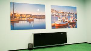 TV a/nebo společenská místnost v ubytování Thon Hotel Nordlys