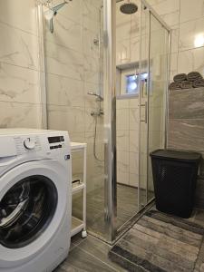Koupelna v ubytování Apartman LARA