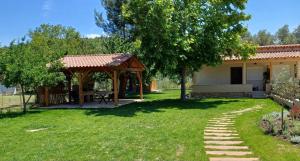 Zahrada ubytování Berry House Nikiti
