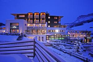 Hotel Ciasa Soleil v zimě