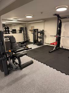 Fitness centrum a/nebo fitness zařízení v ubytování Tyringe Kurhotell