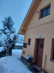 Chata Kubko durante l'inverno