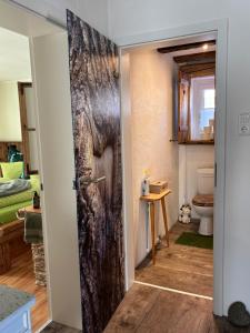 Koupelna v ubytování Ferienhaus Gruber