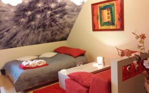 Postel nebo postele na pokoji v ubytování Apartment 28 Rubinowy Pod Aniołem