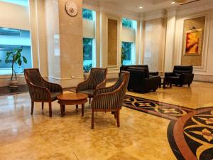 Χώρος καθιστικού στο Parkview Serviced Apartment