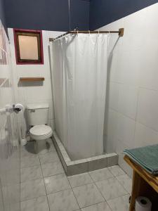 Koupelna v ubytování Espacio Ecole