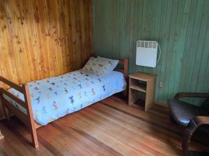 Postel nebo postele na pokoji v ubytování Espacio Ecole