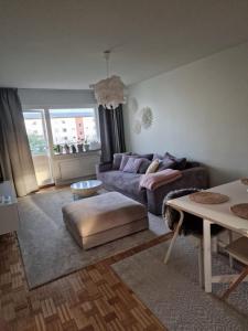 Posezení v ubytování Central lägenhet i Visby -4 person inkl parkering