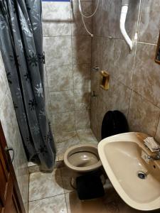 Et badeværelse på Casa Roma