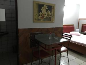 Postel nebo postele na pokoji v ubytování Onix Motel