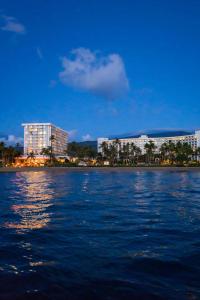 a view of a city from the water at The Westin Maui Resort & Spa, Ka'anapali in Lahaina