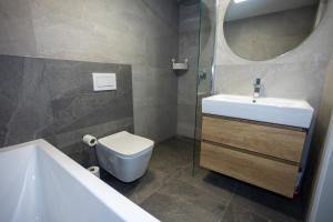 Koupelna v ubytování Apartmán AG