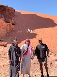 Hosté ubytování Bedouin Nights Camp