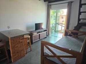 Et tv og/eller underholdning på Marina do Rosa