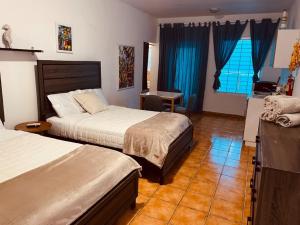 Casa Colibrí客房内的一张或多张床位
