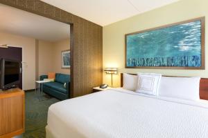 Postel nebo postele na pokoji v ubytování SpringHill Suites Austin South + 16 fotografií