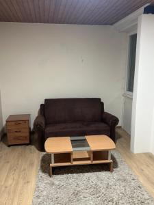 Et opholdsområde på Apartman Riven