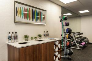 Fitness centrum a/nebo fitness zařízení v ubytování SpringHill Suites by Marriott Austin The Domain Area