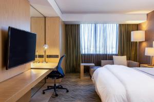 TV a/nebo společenská místnost v ubytování The Westin Guadalajara