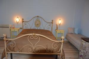 Voodi või voodid majutusasutuse Corte Spina toas