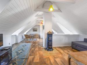 Et opholdsområde på Charming Retreat in Blokhus - By Traum Ferienwohnungen