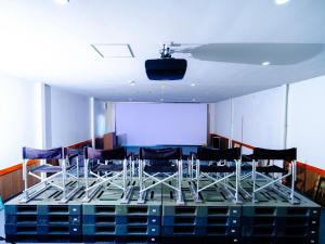 Un lugar para sentarse en ゲストハウス みるか