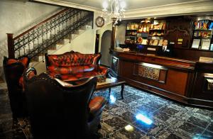 Prostor za sedenje u objektu Hotel Evropa