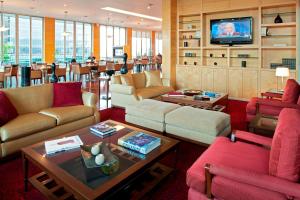 Khu vực ghế ngồi tại Mexico City Marriott Reforma Hotel