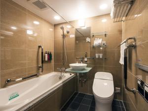 Koupelna v ubytování APA Hotel Iidabashi Ekimae