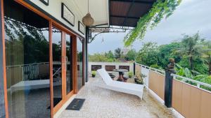Μπαλκόνι ή βεράντα στο Blooms House Ubud