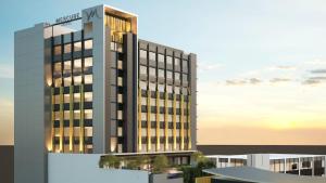 Bangunan di mana terletaknya hotel