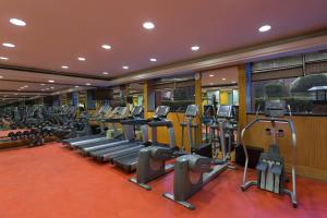 Fitness centrum a/nebo fitness zařízení v ubytování Sheraton New Delhi Hotel