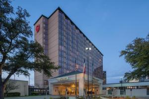 a rendering of the front of a hotel at Sheraton Dallas Hotel by the Galleria in Dallas