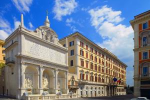O edifício em que o hotel se localiza