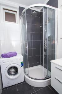 Kúpeľňa v ubytovaní Apartment Sabioncello